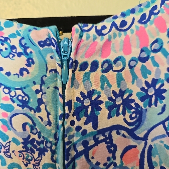 Lilly Pulitzer Minka Maxi Dress Blue Grotto Commotion In The Ocean 14 - Picture 5 of 7